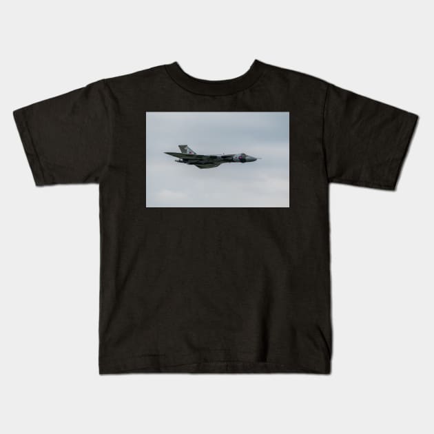 Avro Vulcan bomber Kids T-Shirt by Russell102